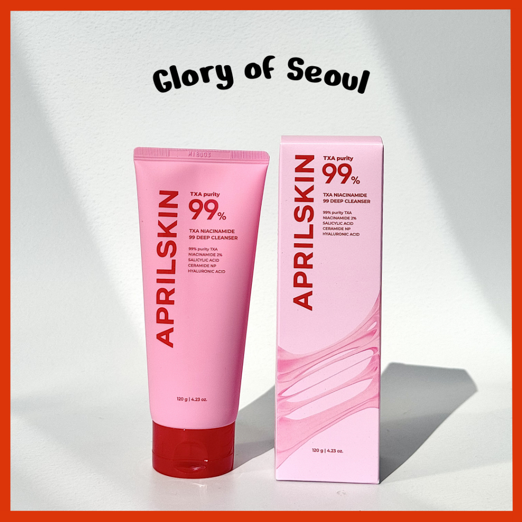 APRILSKIN TXA99 Limpador Profundo Niacinamida 120ml/15ml em Oferta na Shopee