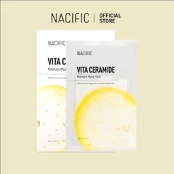 [NACIFIC] Pacote De Máscara Hidratante Vita Ceramide 10EA , Vitamina C , Pele Brilhante