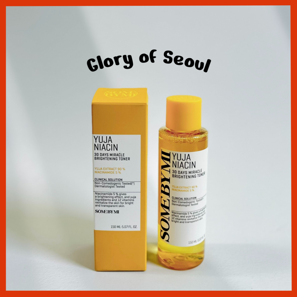 SOME BY MI Yuja Niacin 30 Dias Toner Iluminador Milagroso 150ml em Oferta na Shopee