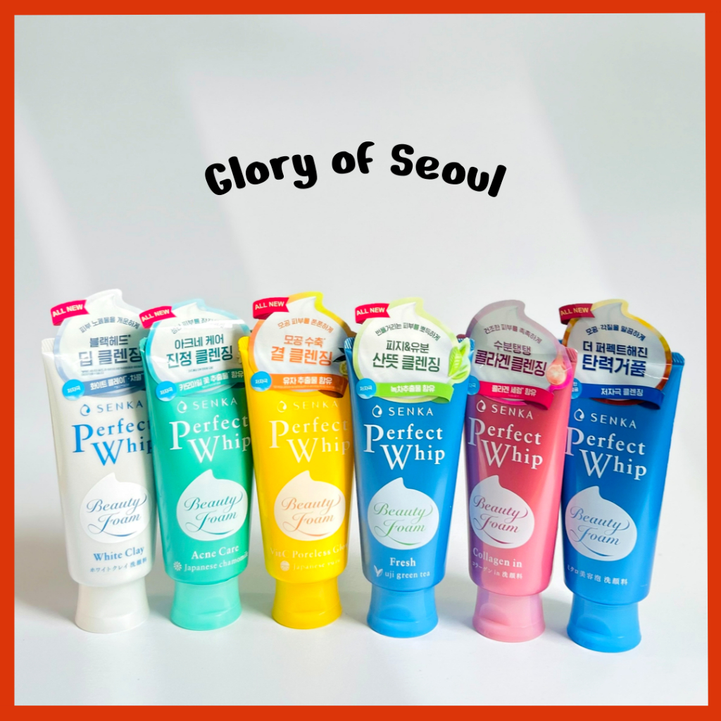 SENKA Perfect Whip Cleansing form 7Type em Oferta na Shopee
