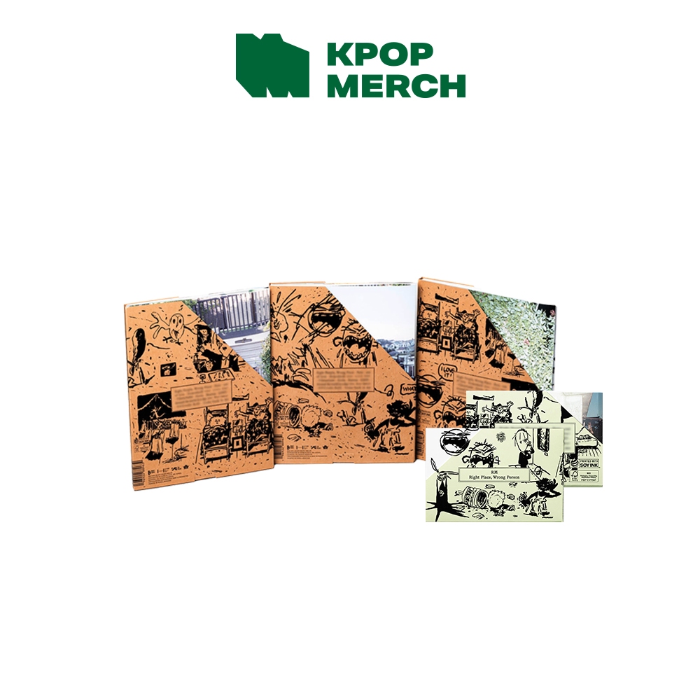 BTS RM - 2nd Solo album [ Right Place, Wrong Person ] em Oferta na Shopee