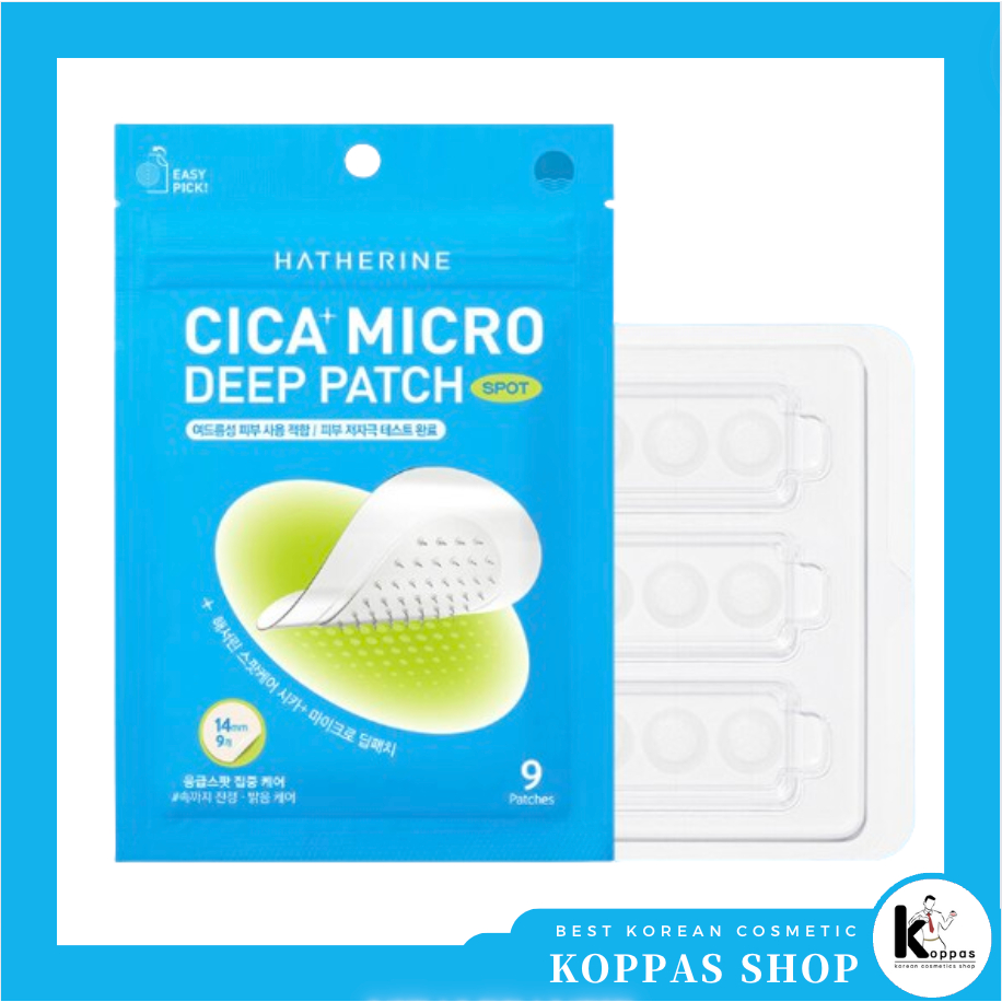 [HATHERINE] Spot Care Cica+ Micro Deep Patch 9P Spot Care Cica+ Micro Patch Profundo 9P