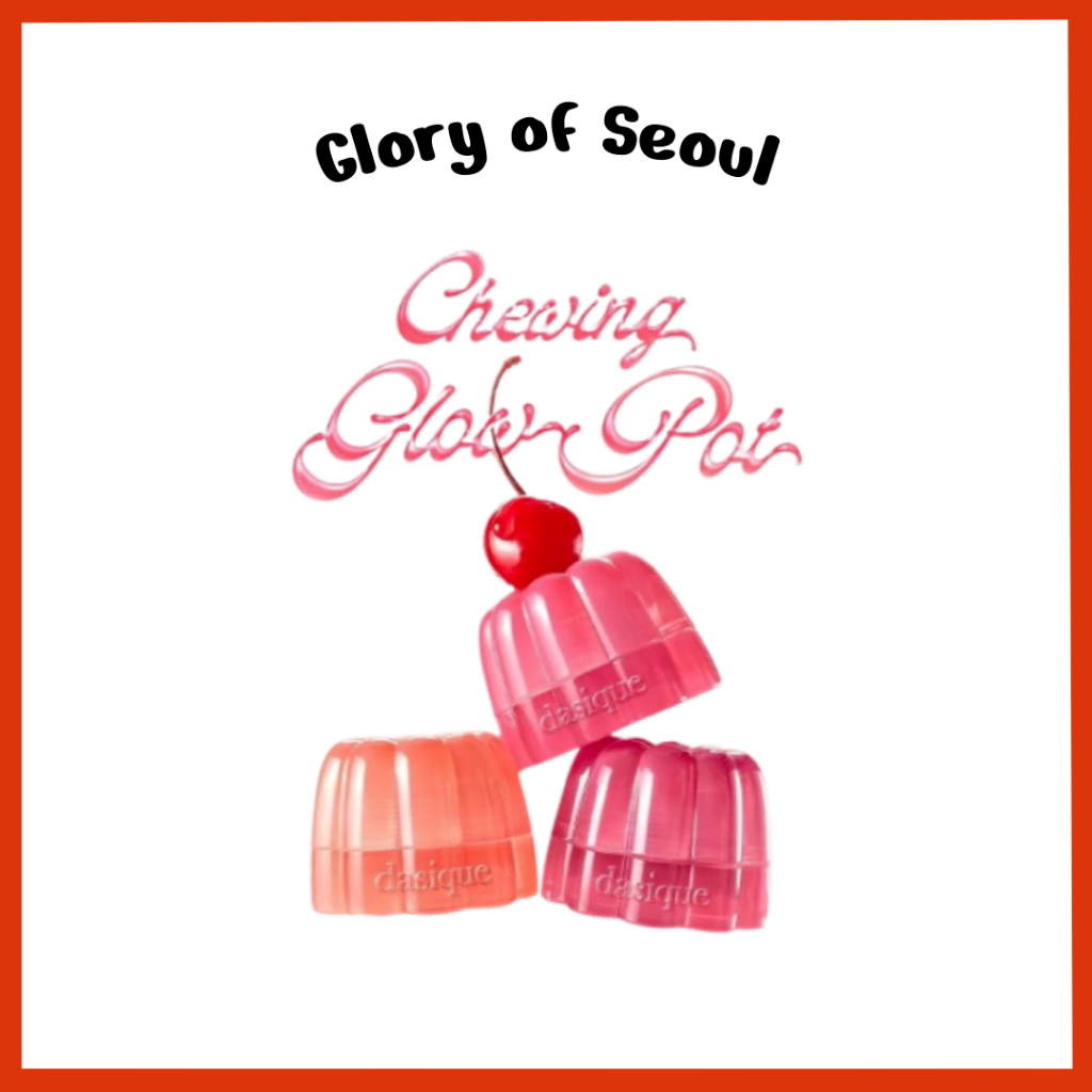 DASIQUE Mastigando Glow Pot 20 Cores em Oferta na Shopee