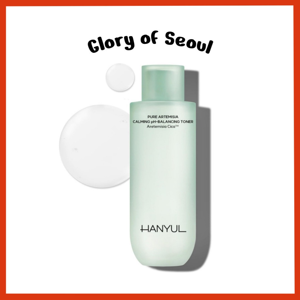 HANYUL Toner Puro De Equilíbrio De pH Calmante Artemisia /Fluido Aquoso 125mL, 150ml em Oferta na Shopee