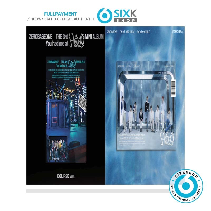 POB ZEROBASEONE 3rd MINI ALBUM  - You had me at HELLO em Oferta na Shopee