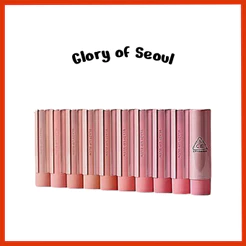 [New] 3CE Glazed Lip Glow, 3.2g (9 Colors)