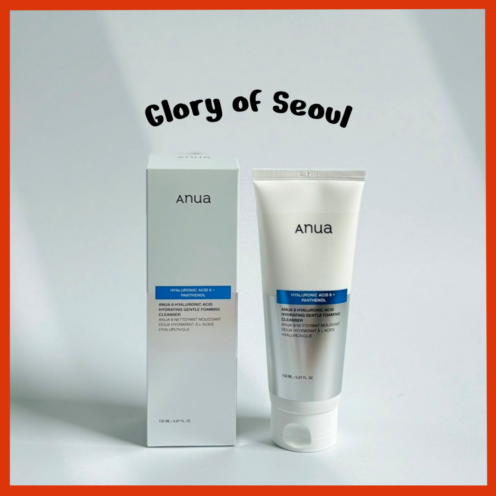 [New] ANUA 8 Hyaluronic Acid Hydrating Gentle Foaming Cleanser, 150ml em Oferta na Shopee