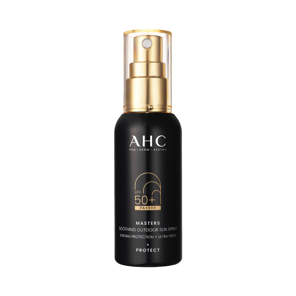 ahc masters soothing outdoor sun spray 55ml em Oferta na Shopee