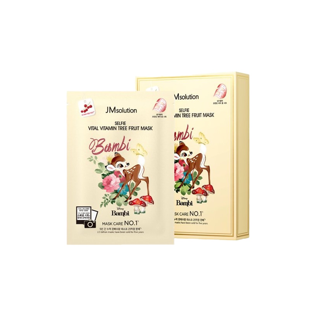 jmsolution selfie vital vitamin tree fruit mask 30ml 10ea