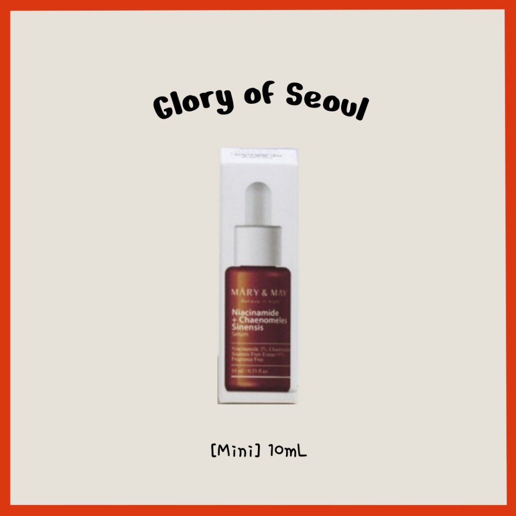 [MINI] MARY&MAY Niacinamida chaenomeles sinensis,, 10ml em Oferta na Shopee