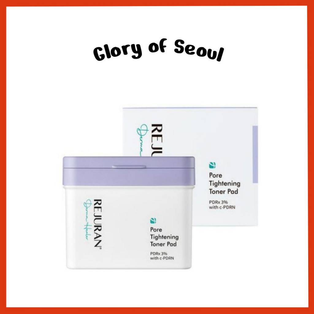 REJURAN Derma Healer Pore Tightening Toner Pads 220mL(60 Sheets) / 2 Options em Oferta na Shopee