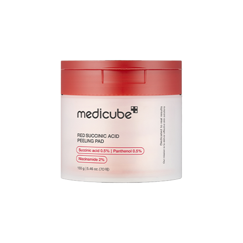 Medicube Red Succinic Acid Peeling Pad 155ml 70sheets