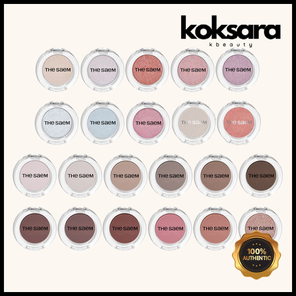 The Saem Saemmul Single Shadow 1.6g 22colors em Oferta na Shopee