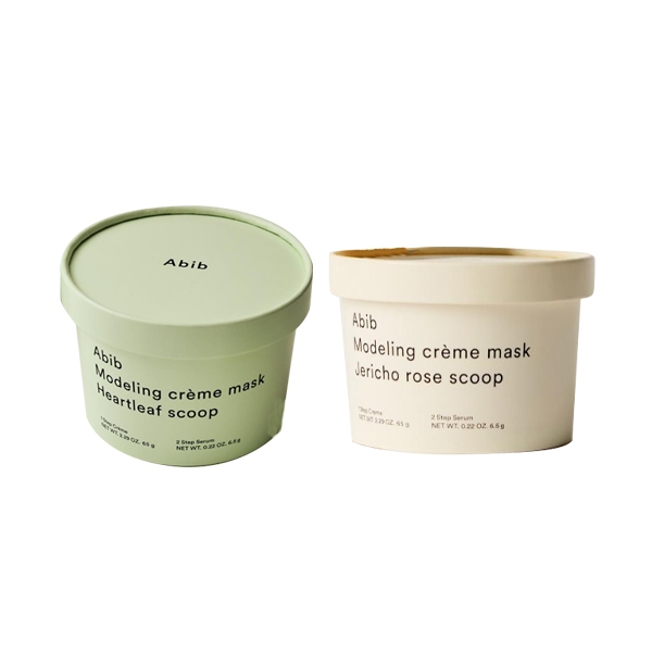 Abib Modeling Cream Mask Mugwort/Resurrection Scoop 2 Types  65g