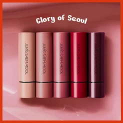 JUNGSAEMMOOL Novo Batom Clássico Brilhante , (5 Cores), 3.3g