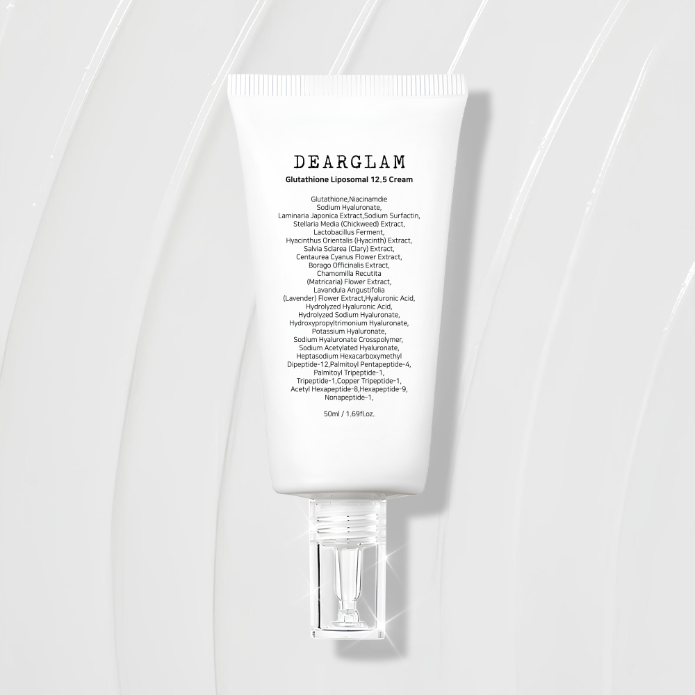 DEARGLAM Fabricado Na Coreia Glutationa Liposome 12.5 Creme Recuperador De Umidade 50ml