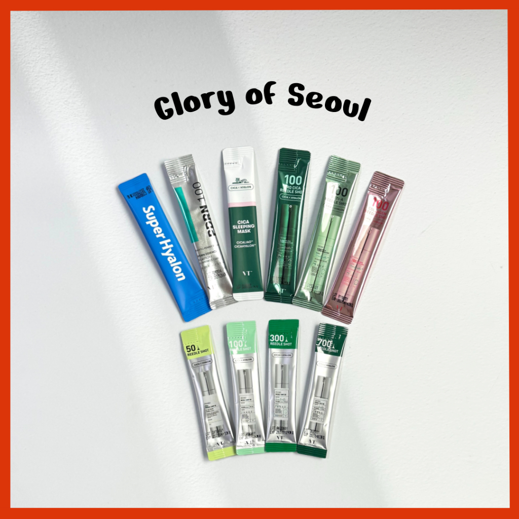 Amostra VT COSMETICS 18 Tipos