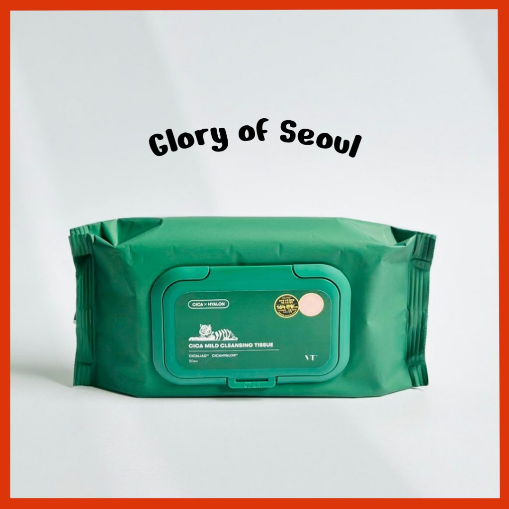 VT COSMETICS Tecido de limpeza leve cica, 50ea em Oferta na Shopee