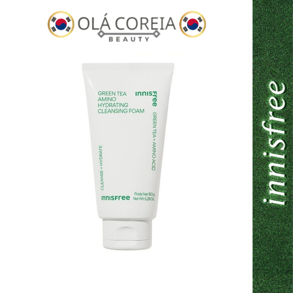 INNISFREE-Equipe Verde AMINO Hidratante De Limpeza 30ml MINI Tamanho