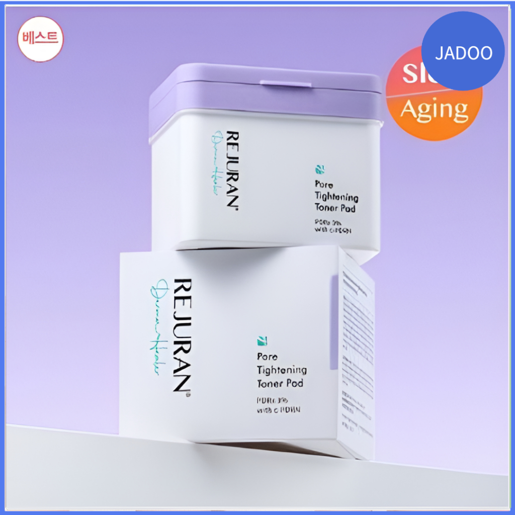 Almofada De Toner Para Apertar Poros Rejuran Derma Healer (220ml/60 Almofadas) + Recarga (