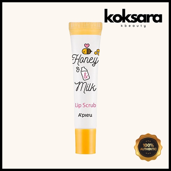 APIEU a'pieu honey & milk lip scrub 8ml