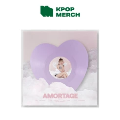 BLACKPINK JISOO - 1st Mini Album [ Amortage ]_Vinyl ( heart ver )