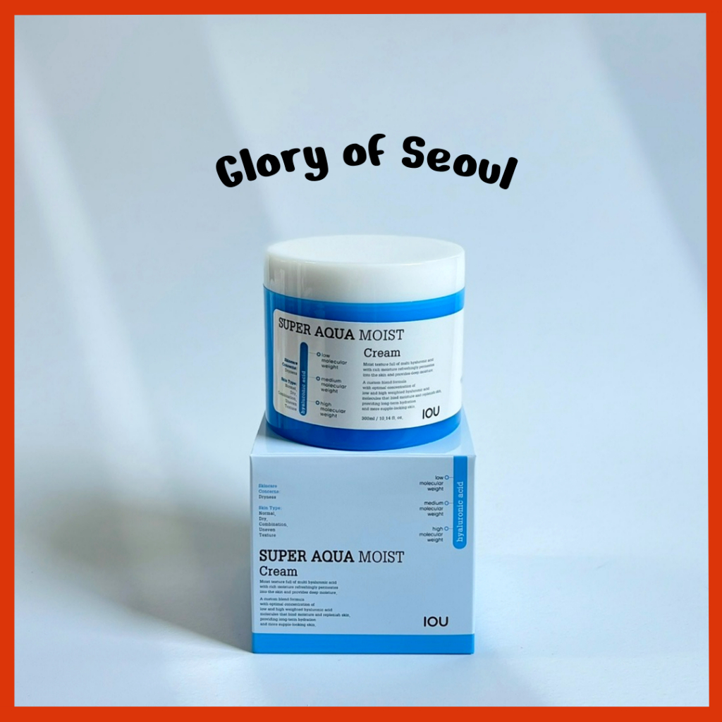 [Renovado] Creme Hialurônico Completo Água IOU, 300ml em Oferta na Shopee