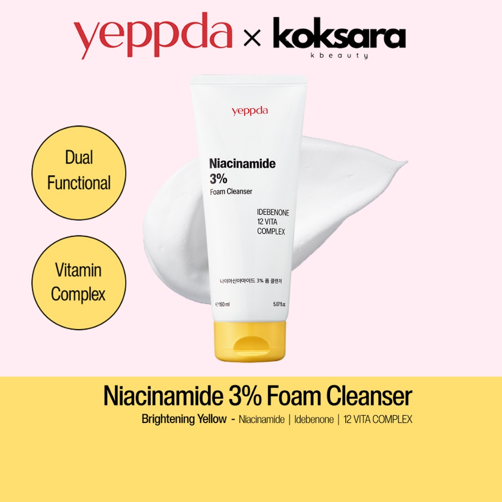 yeppda niacinamide 3% form cleanser 150ml - Beauty