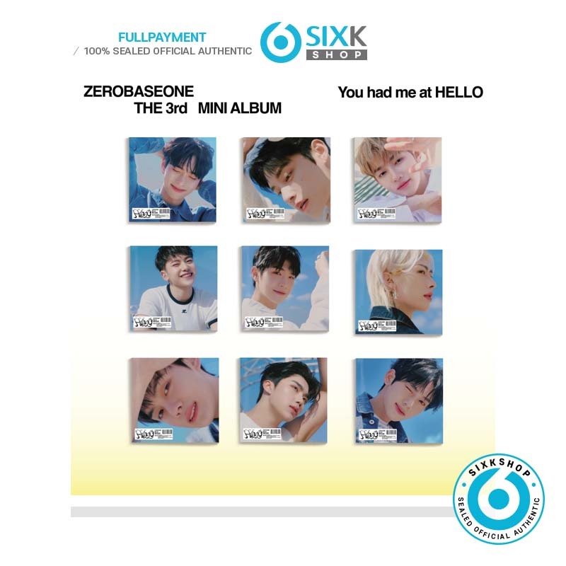 (Digipack ver) ZEROBASEONE 3rd Mini Album - You had me at HELLO em Oferta na Shopee