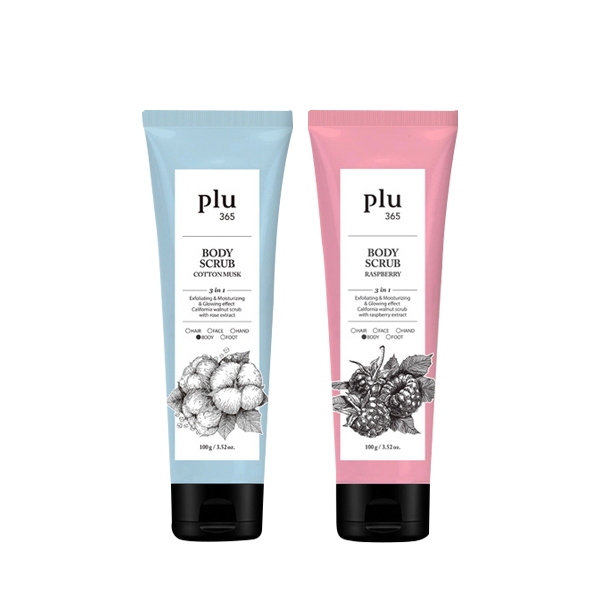 Plu 365 Esfoliante Corporal 100g 2 Tipos De Perfume