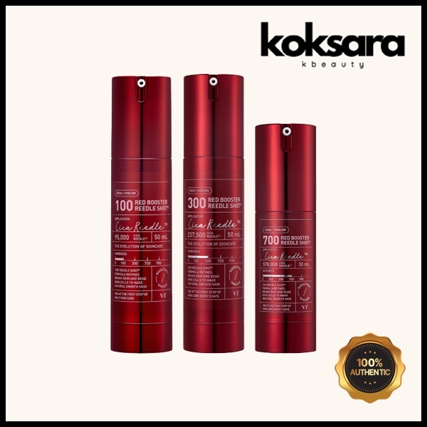 VT Cosmetic Red Booster Riddle Shot 100 / 300 / 700 3 types em Oferta na Shopee
