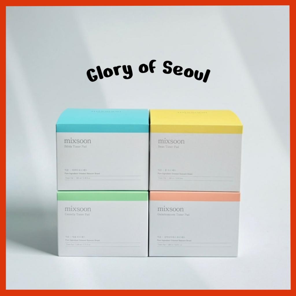 [MixSoon] Toner Pad (4 tipo) Bean, Centella, Galactomyces, Bifida em Oferta na Shopee