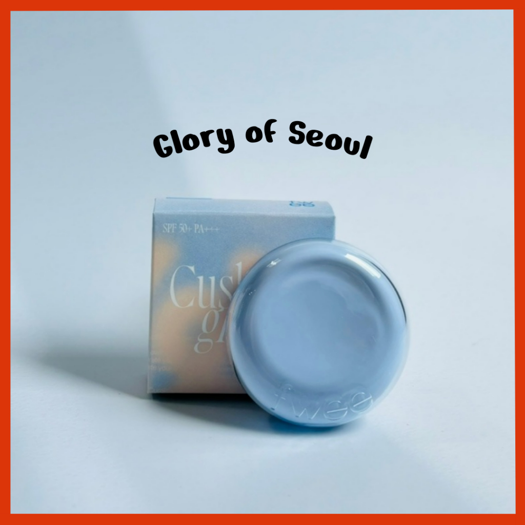 FWEE Cushion Glass Natural 5Colors / 2 Opções em Oferta na Shopee