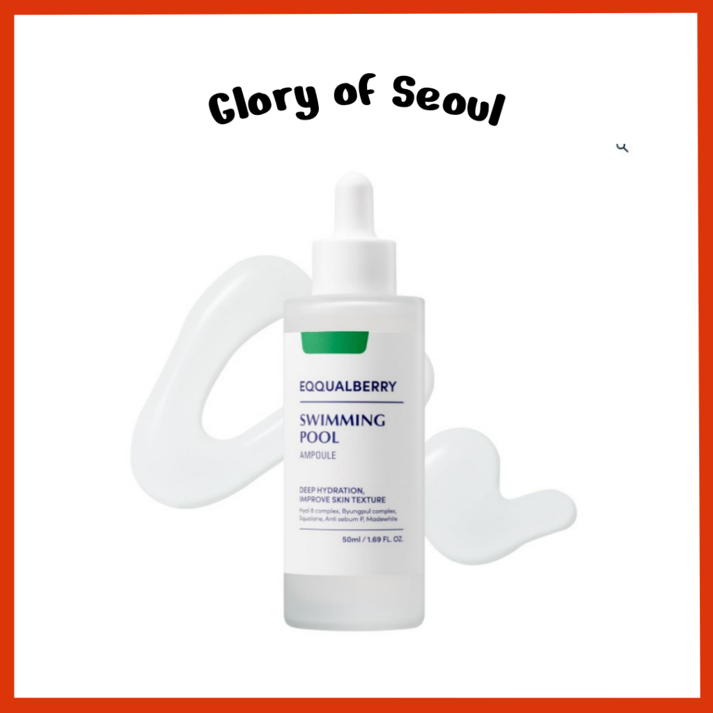 EQQUALBERRY Swimming Pool Ampoule 50ml em Oferta na Shopee