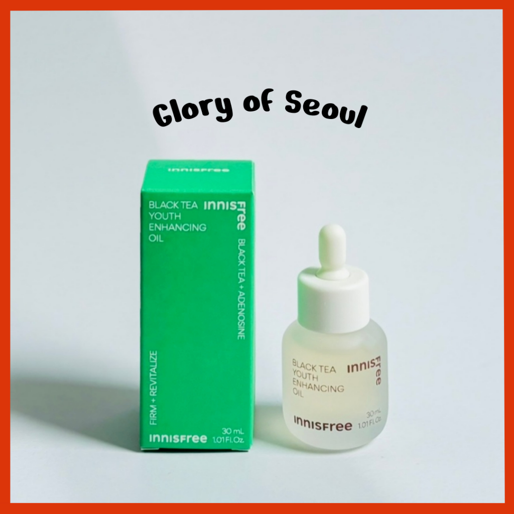 Innisfree [Óleo Para Melhorar A Juventude Do Chá Preto ,, 30ml