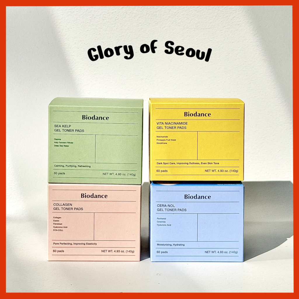 BIODANCE Disco De Algodão Com Tônico Em Gel, 60 Unidades, 4 Tipos em Oferta na Shopee