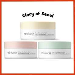 MIXSOON Hydrogel Eye Patch 30 pairs (3 Types) Bean / Collagen / Cica-Hyal
