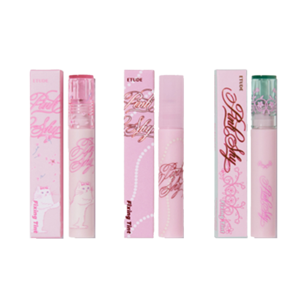 etude pink shy heart pixing tint 4g 3colors em Oferta na Shopee