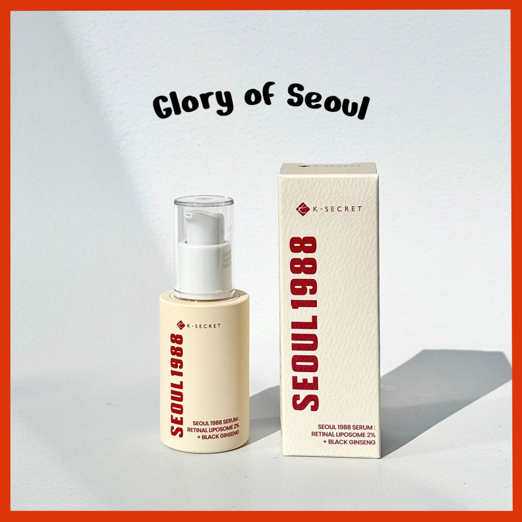 K-SECRET SEOUL 1988 Soro : Retinol Lipossoma 2 % + Ginseng Preto , 30ml