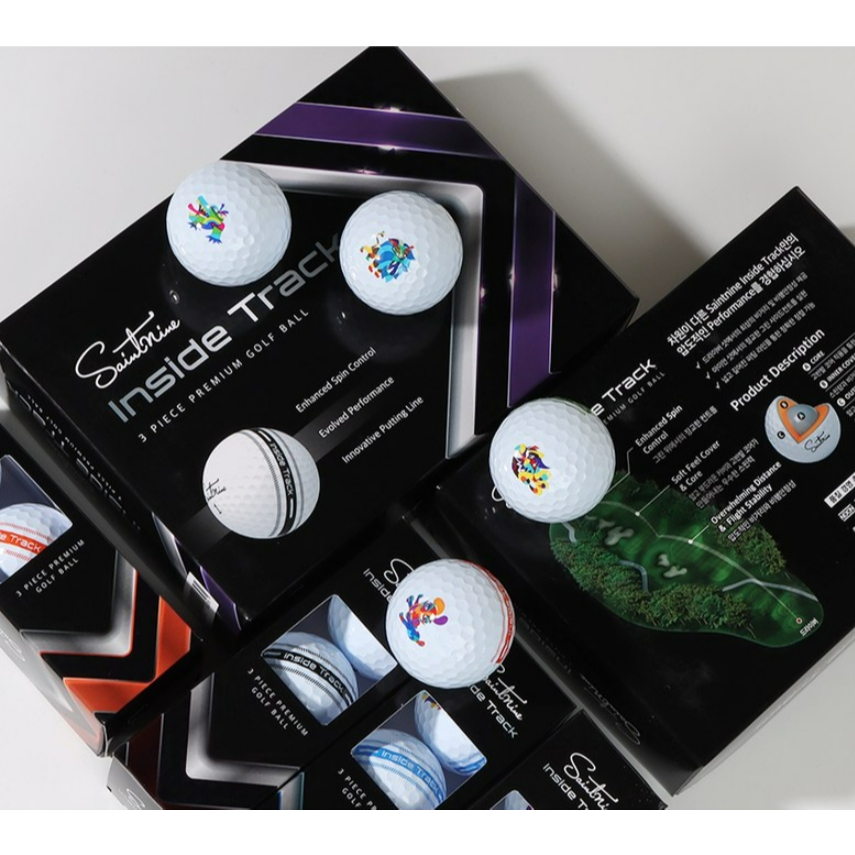 Saintnine Dentro Da Pista Golfe 12 Bolas/Box