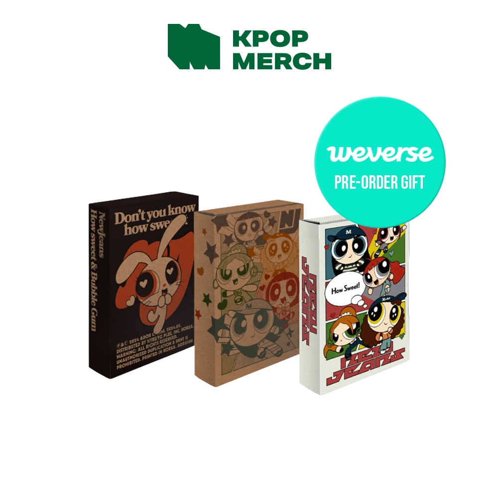 (Weverse POB) NewJeans [ How Sweet ] Weverse Albums version em Oferta na Shopee
