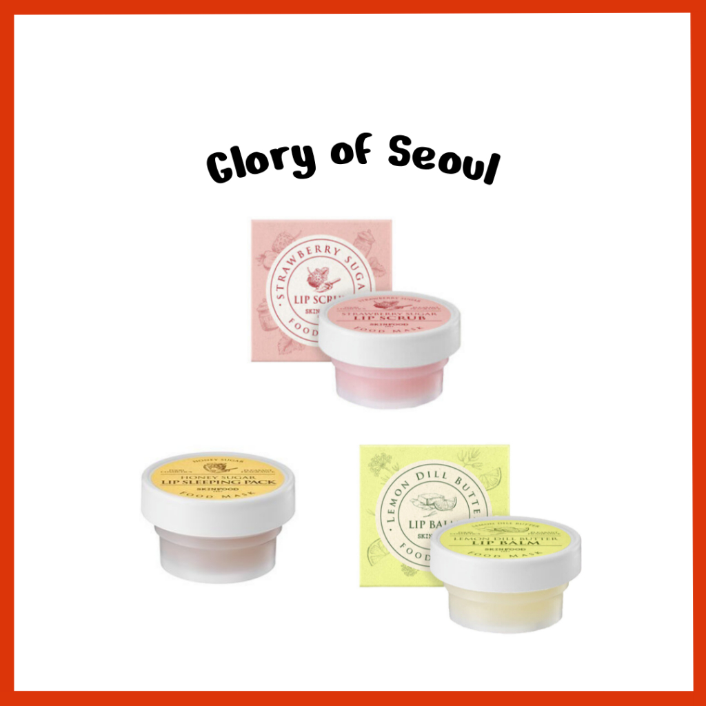 SKINFOOD Máscara alimentar Máscara Lips, 3tipes, 21ml em Oferta na Shopee