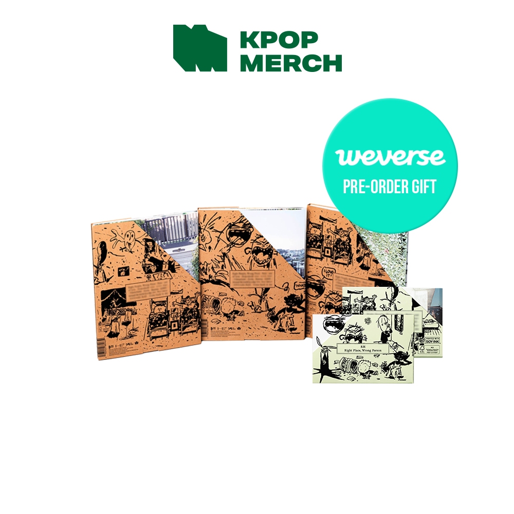(Weverse POB) BTS RM - 2nd Solo album [ Right Place, Wrong Person ] em Oferta na Shopee