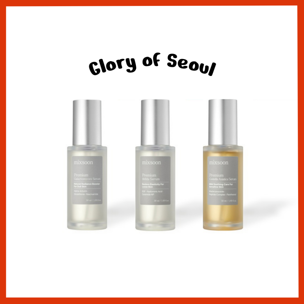 Mixsoon Premium Serum 3Type (Galactomyces / Bifida / Centella Asiatica), 50ml em Oferta na Shopee