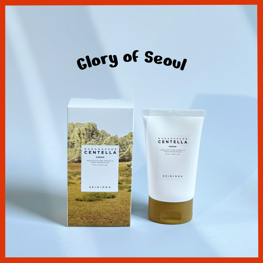 [SKIN1004] Madagascar Centella Cream, 75mL / 2.53 fl.oz | Organic Ingredients Moisturizing Brightening Wrinkle Care em Oferta na Shopee