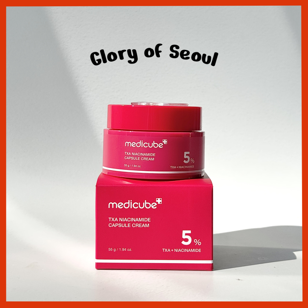 [New] MEDICUBE TXA Niacinamide Capsule Cream, 55g | 5% TXA+Niacinamide em Oferta na Shopee
