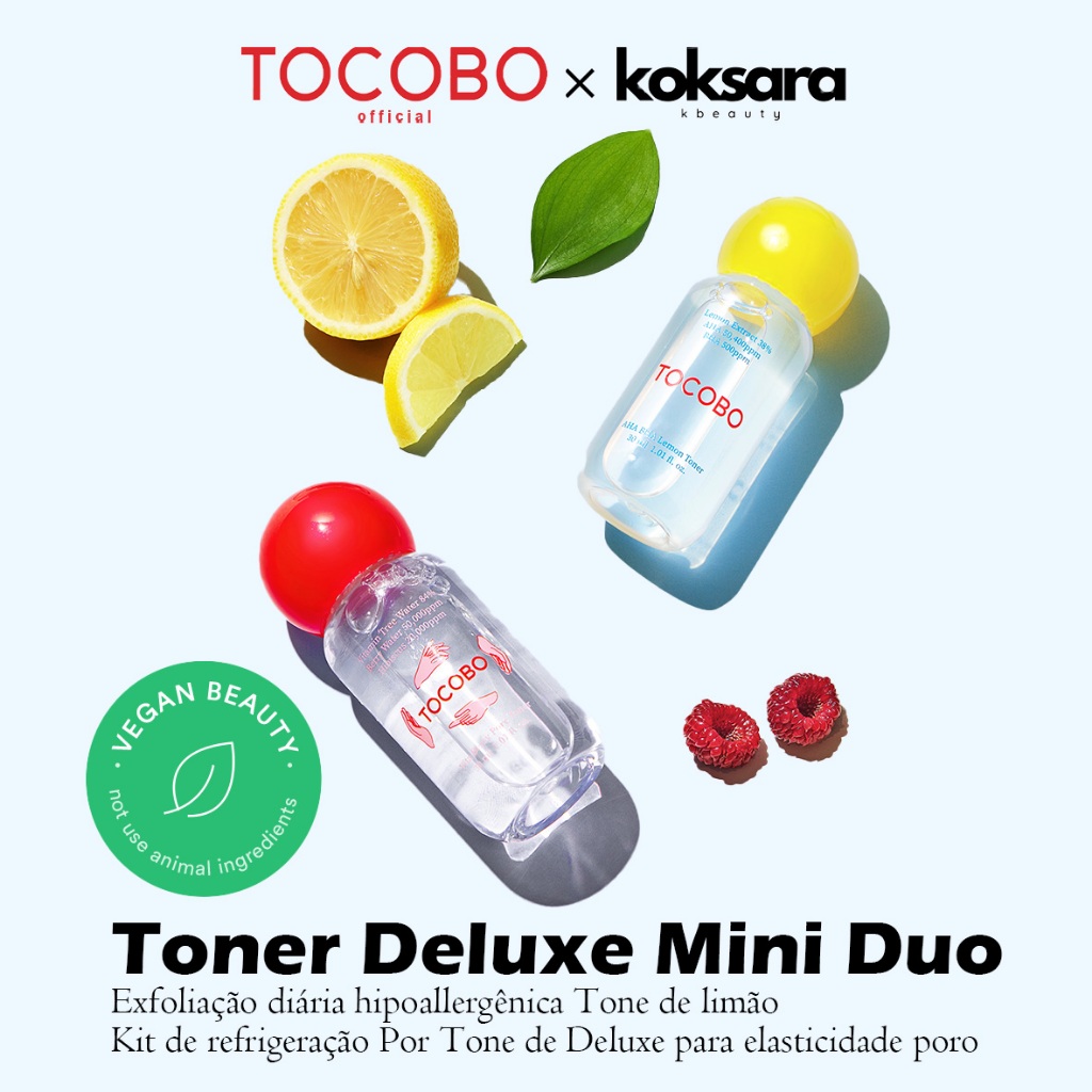TOCOBO OFFICIAL toner De Luxo mini duo 30ml