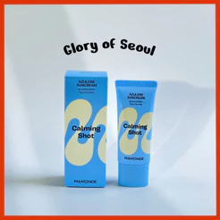 NEW) MAMONDE Calming Shot Azulene Sun Cream SPF50+PA++++ 35ml