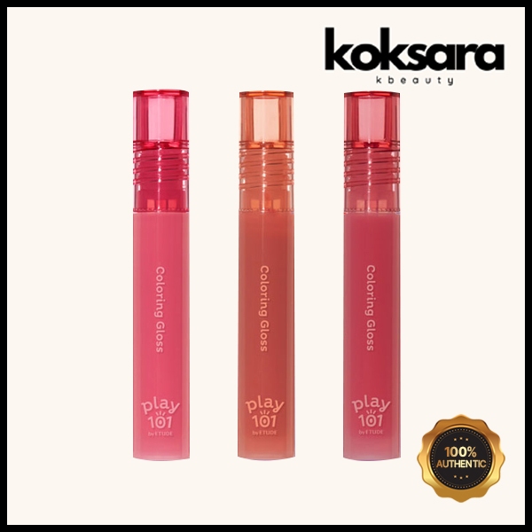 Play 101 by Etude Coloring Gloss 3 Colors