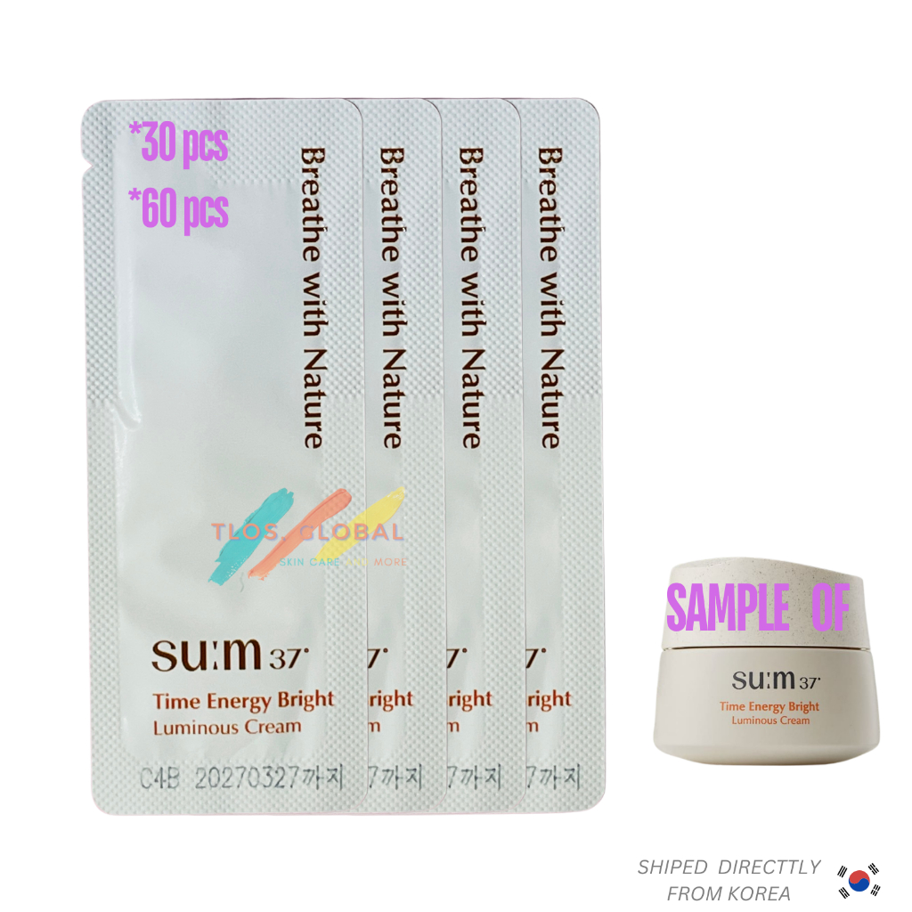 Su:m37 Time Energy Bright Luminous Cream 30 Sachês Ou 60 1ml Sum37